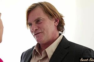 Look at this stepteen spreading legs for cock.