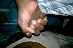 Cheating Ebony Mom Sucks Monster Cock