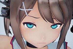 maya from kantai collection gets fucked