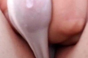 my pussy dripping while jerking off and ripping clothes