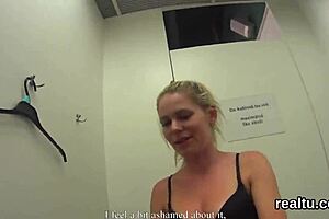 i'm a striking czech teen seduced in the mall, clothes ripped for pov anal pounding.