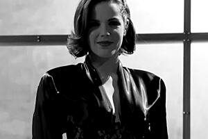 Bobbi enjoys masturbating in corset, stockings, garter belt, and nylon leggings