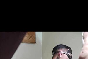 playful kitty gets bent over for anal fucking and mouth orgasm.