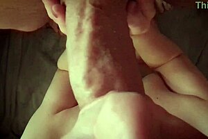 He gently fucks my mouth and fills it with cum