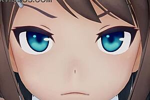 maya from kantai collection gets fucked