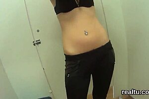 i'm a striking czech teen seduced in the mall, clothes ripped for pov anal pounding.