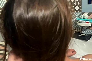 Cute Babe In Green Lingerie Gets Penetrated Hard