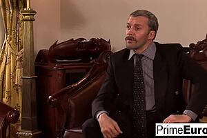 euro slut gets fucked