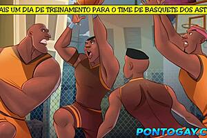 basketball players fucking in locker room after training