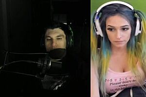 Joycgee and Trainwrecks perform in live webcam show