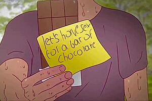 Princess Bubblegum Fucked In Park For Chocolate Bar Hentai Adventure Time 2d Cartoon Porn Anime