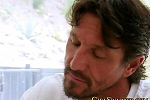 bikini stepteen rammed in doggystyle foursome, oh god