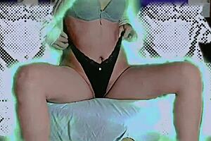 Sensual solo dance performance by a sexy dancer