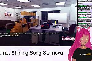 vtuber lewdneko gets lewd in shining song starnova mariya route part 1