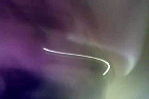 she prepares by stretching her body to handle rough challenges ahead