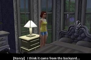 Steamy bath time with my neighbor leads to hot and steamy action.