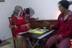 uhh, playing parchis got wild with claudia marie's pussy dive, ya know?