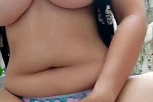 Filipina Milf Ex-Wife Masturbates Big Tits On Birthday