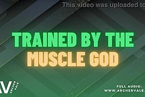 Findom Muscle God Receives Body Worship From Gay Slave