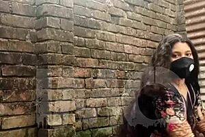 The redhead explodes with three guys in sexy indian sex