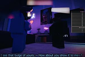 i watch goblin get roughly fucked by seductive elf in roblox