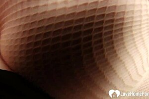 petite girlfriend with pigtails gives deepthroat blowjob in pov.