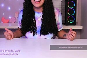 Unboxing My New SEX MACHINE - Agatha Dolly - Testing My New Toy, Its Speed Is Incredible, I Get On All Fours