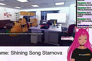 vtuber lewdneko gets lewd in shining song starnova mariya route part 1