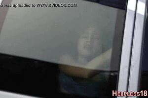 Y gives a hardcore blowjob and gets into bondage