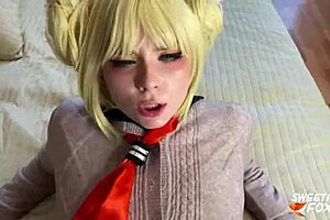 Toga Himiko Gives Deepthroat And Hardcore Fucking In Cowgirl