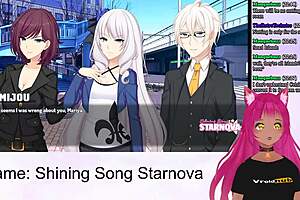 vtuber lewdneko gets lewd in shining song starnova mariya route part 1