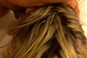 blonde temptress taken to motel for bareback monster cock ride