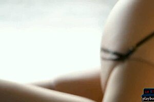 Curvy Blonde MILF Anna Sophia Berglund Undresses And Poses Sexily