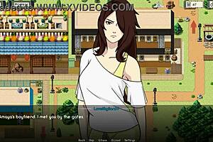 Loveskysan69's 3D animated Naruto and Hitana's wild fuckfest