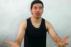 My straight friend with a 20cm dick gets a job at my workplace and we have a hot blowjob scene.