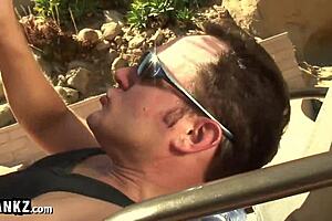 Busty Babe Gianna Michaels Outdoors