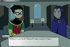 18titans part 15 - raven date in anime game
