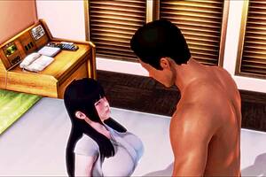 Busty hinata gets fucked by black guy