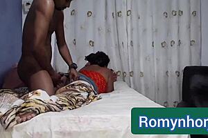 A young and chubby girl with pigtails plays Free Fire with her friend who notices her curvaceous body and exposes her buttocks. He then seduces her and gives her a hard and satisfying stroke that makes her cum.