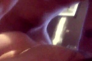 she's bent over in doggystyle, taking that big cock in her ass like a queen