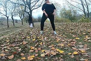 Hot Big Tits Public Massage In Park