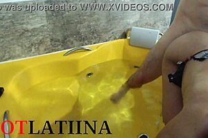 Lauren, a Latina from Medellin, Colombia has raw sex with a stranger.