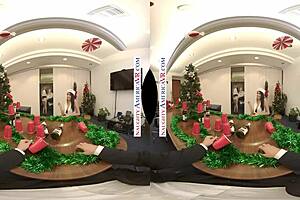 Ashley Lane, Gracie Green, Stephanie West Fuck After Holiday Party! Lesbian 4some with Blowjobs and POV!