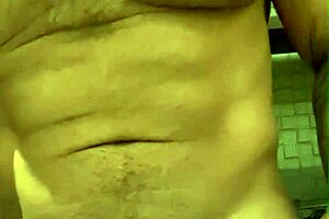 tattooed viktor rom's huge cock masturbating, so horny!