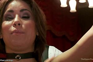 Slaves and guests are fucking hard at the party 😈