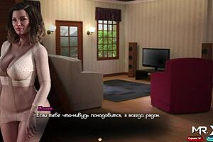 Mature Girl In Treasure Of Nadia Commands Cum On Her Legs.