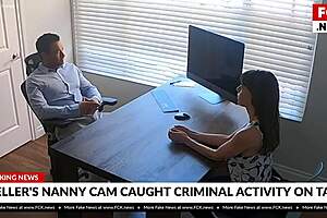 Agent Offers Blowjob and Doggystyle Sex for Home Discount on Hidden Cam