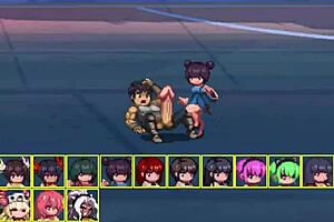 Penis hero hentai game features asian sex scenes.