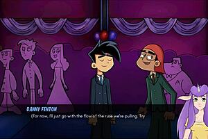 Danny Phantom in Amity Park once again: Goth handjob scene