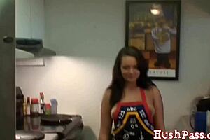 I take big cock in the shower, feeling every inch